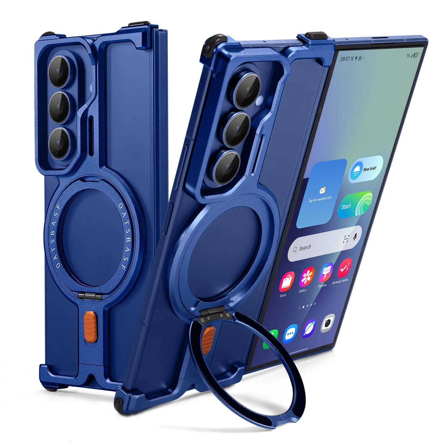 Magnetic Rotating Ring Stand Case for Samsung Galaxy Z Fold 7
