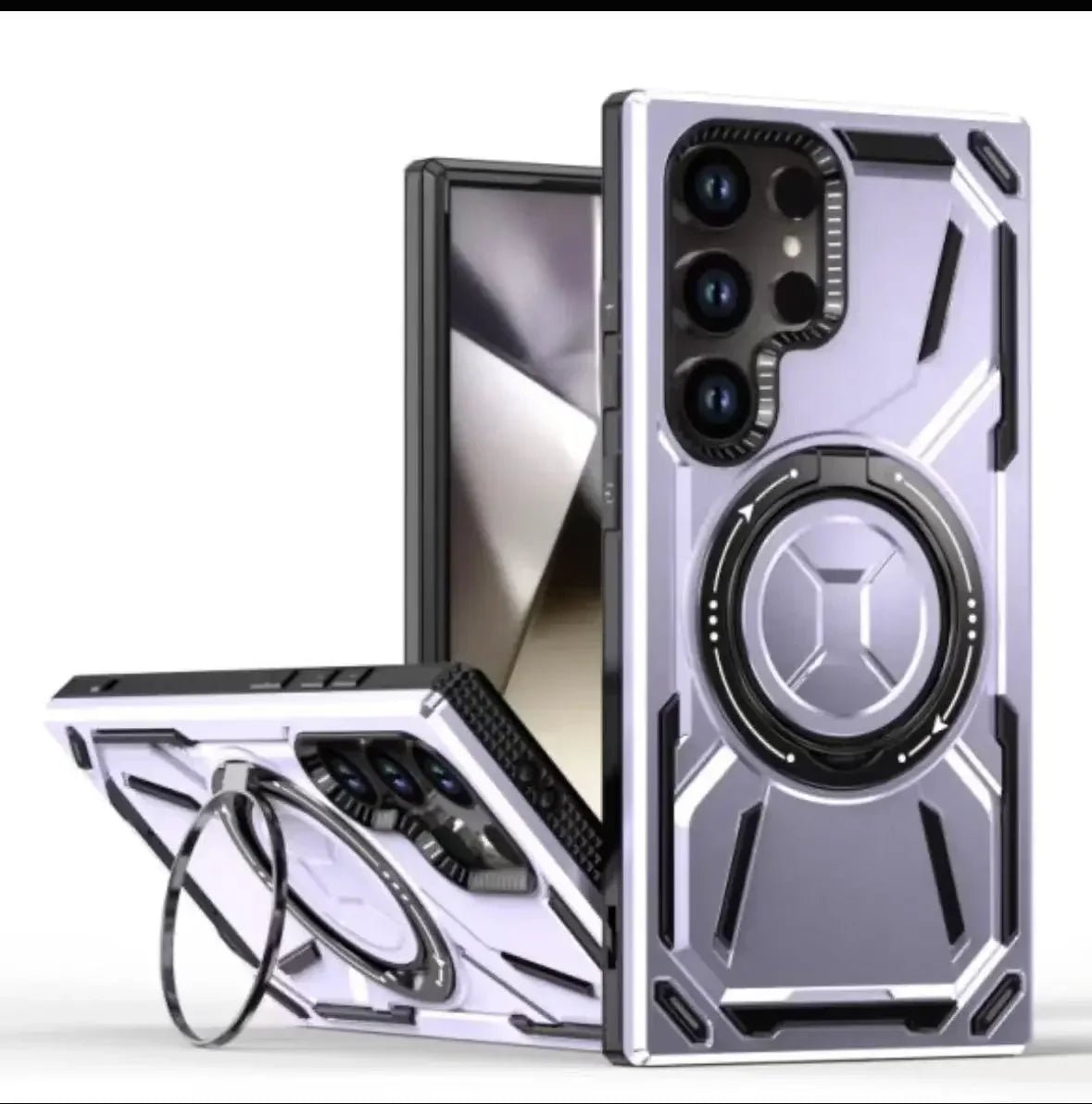 ArmourGrip Samsung Galaxy Military Protection Magnetic Ring Case - The Armour Case