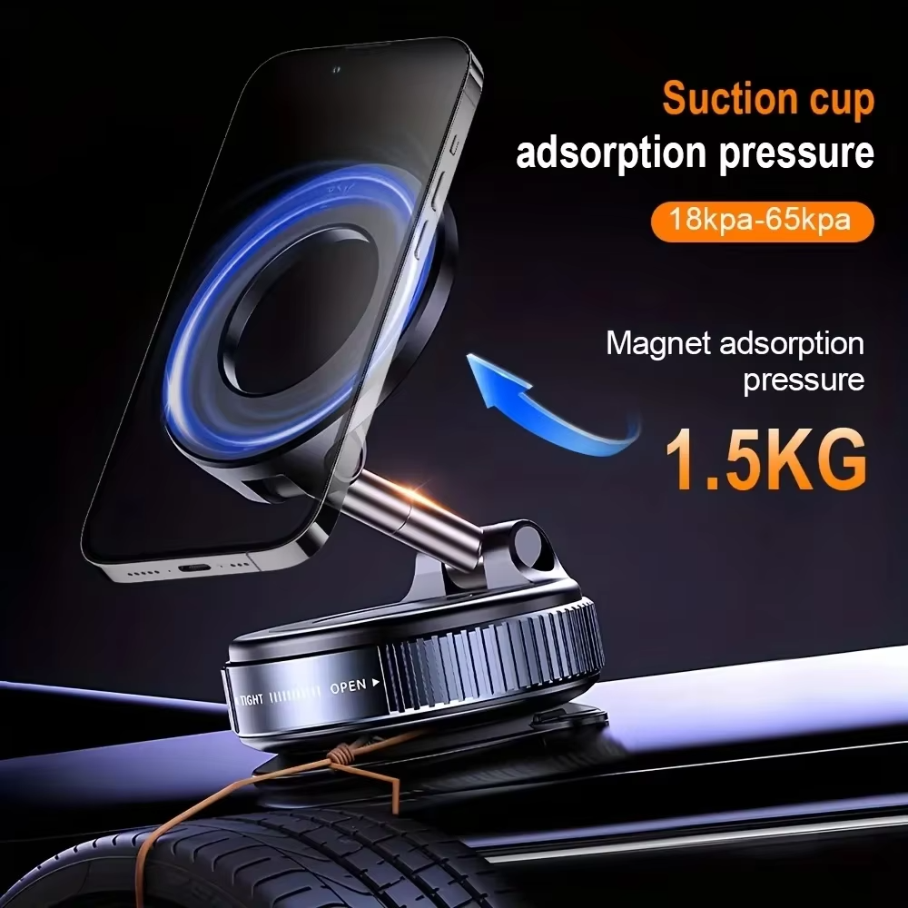 ArmourSnap 360° Magnetic Vacuum Car Phone Mount Holder