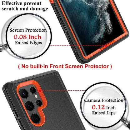 Ultimate 3-in-1 Heavy Duty Magnetic Rugged Armor Samsung Galaxy Case Defender