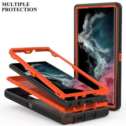 Ultimate 3-in-1 Heavy Duty Magnetic Rugged Armor Samsung Galaxy Case Defender