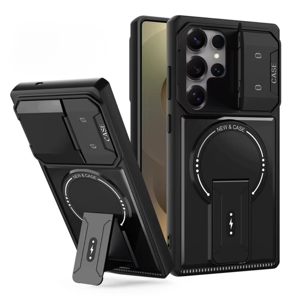 ArmourGuard Samsung Galaxy With Camera Shield & Kickstand