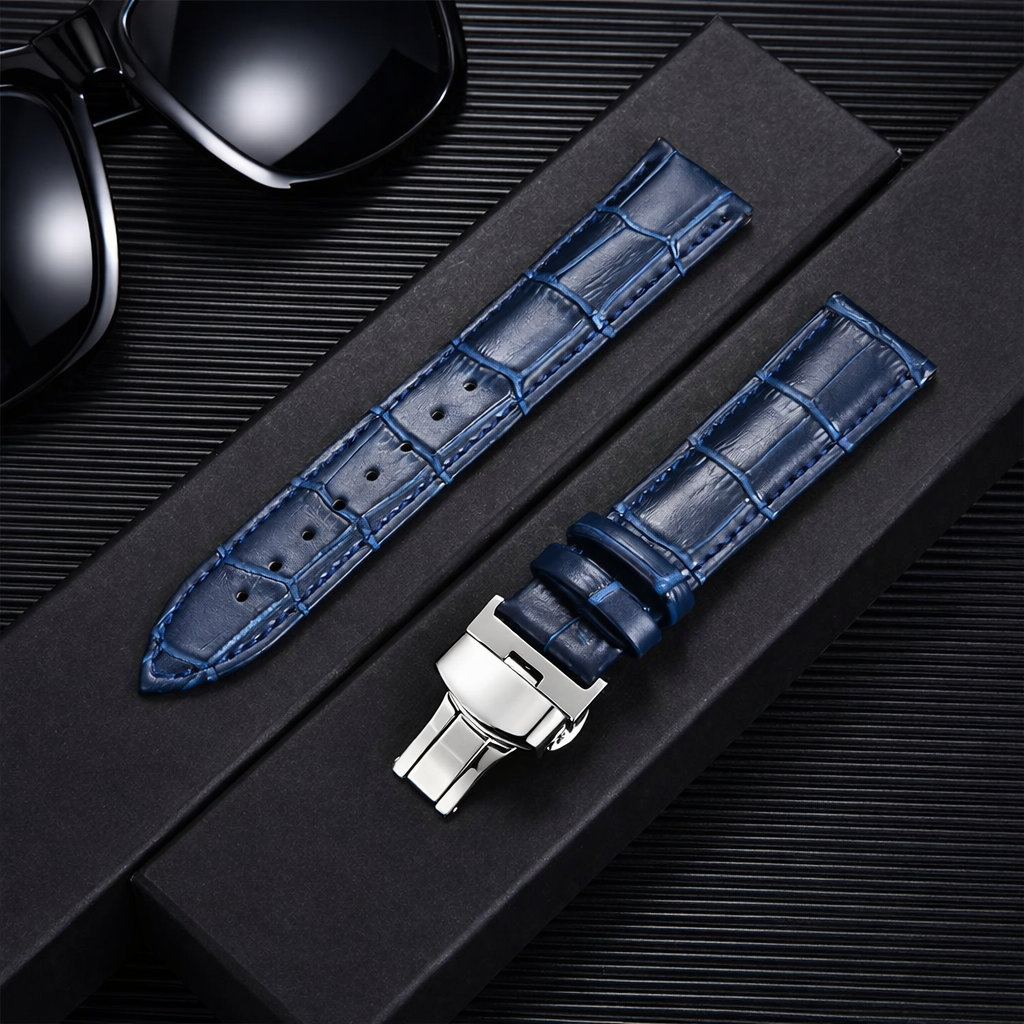 ArmorLux Bamboo Genuine Leather Samsung Galaxy Watch Band