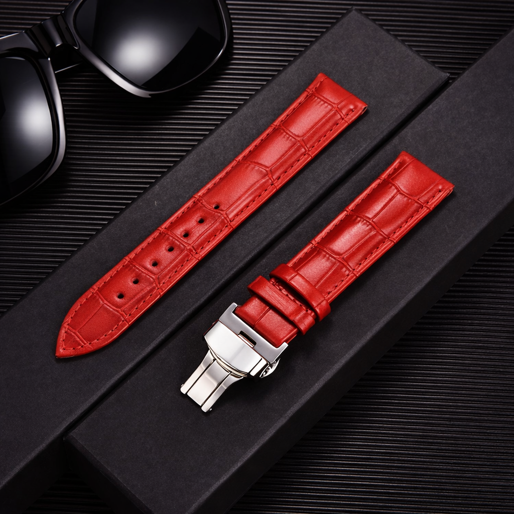 ArmorLux Bamboo Genuine Leather Samsung Galaxy Watch Band