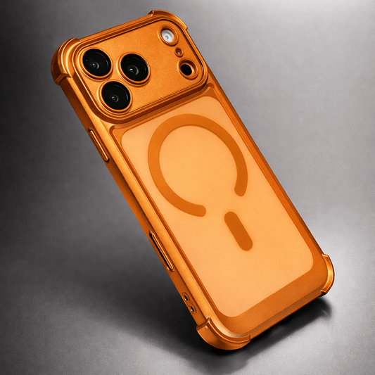 MagnaGuard Magnetic Armor Protection Case – MagSafe Charging Ring, Raised Camera Bezel, Shockproof Bumper - The Armour Case