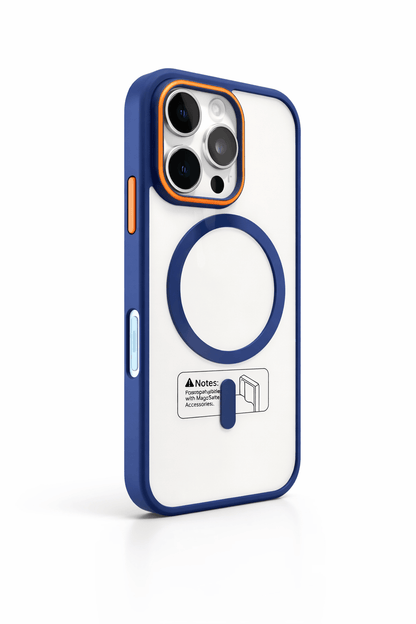 ArmorHalo Luxe Magnetic Clear iPhone Case Matte Anti - Glare - The Armour Case