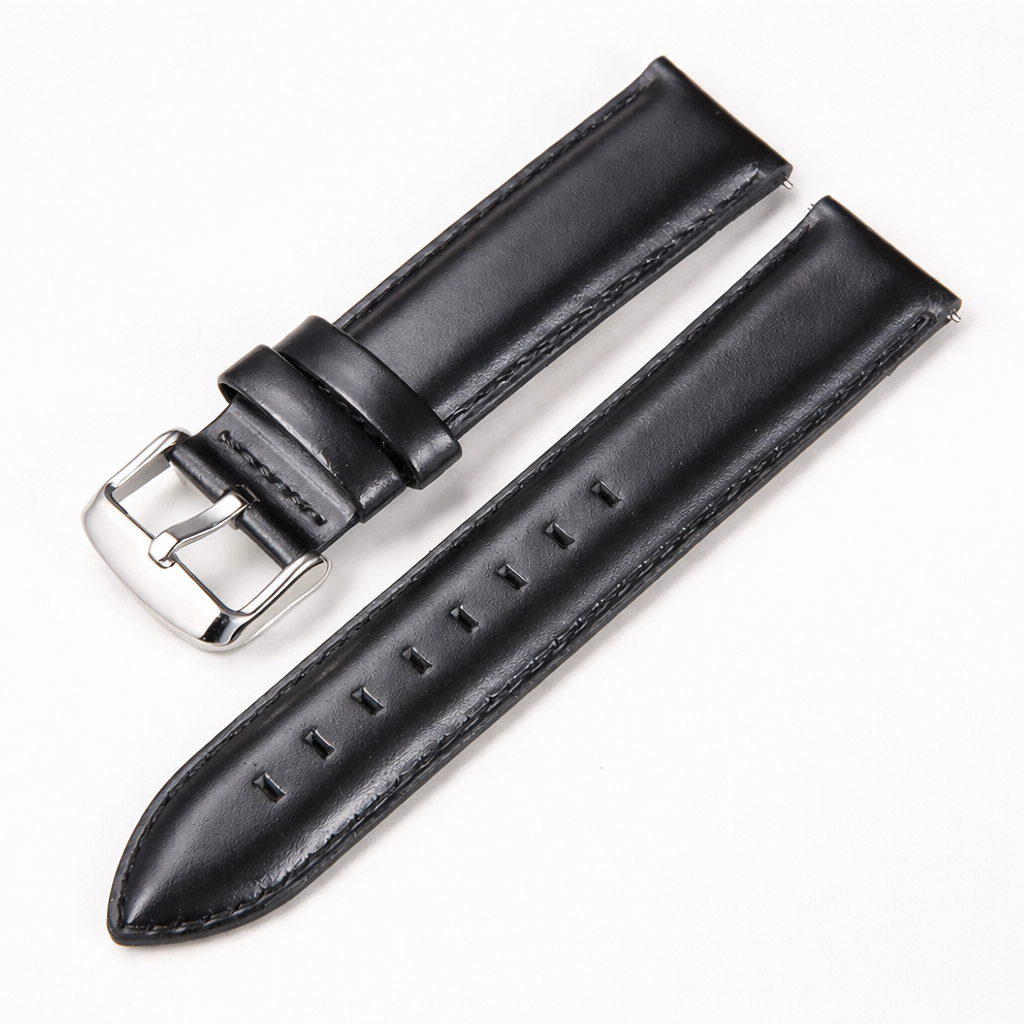 HeritageCraft Genuine Leather Quick Release Watch Strap