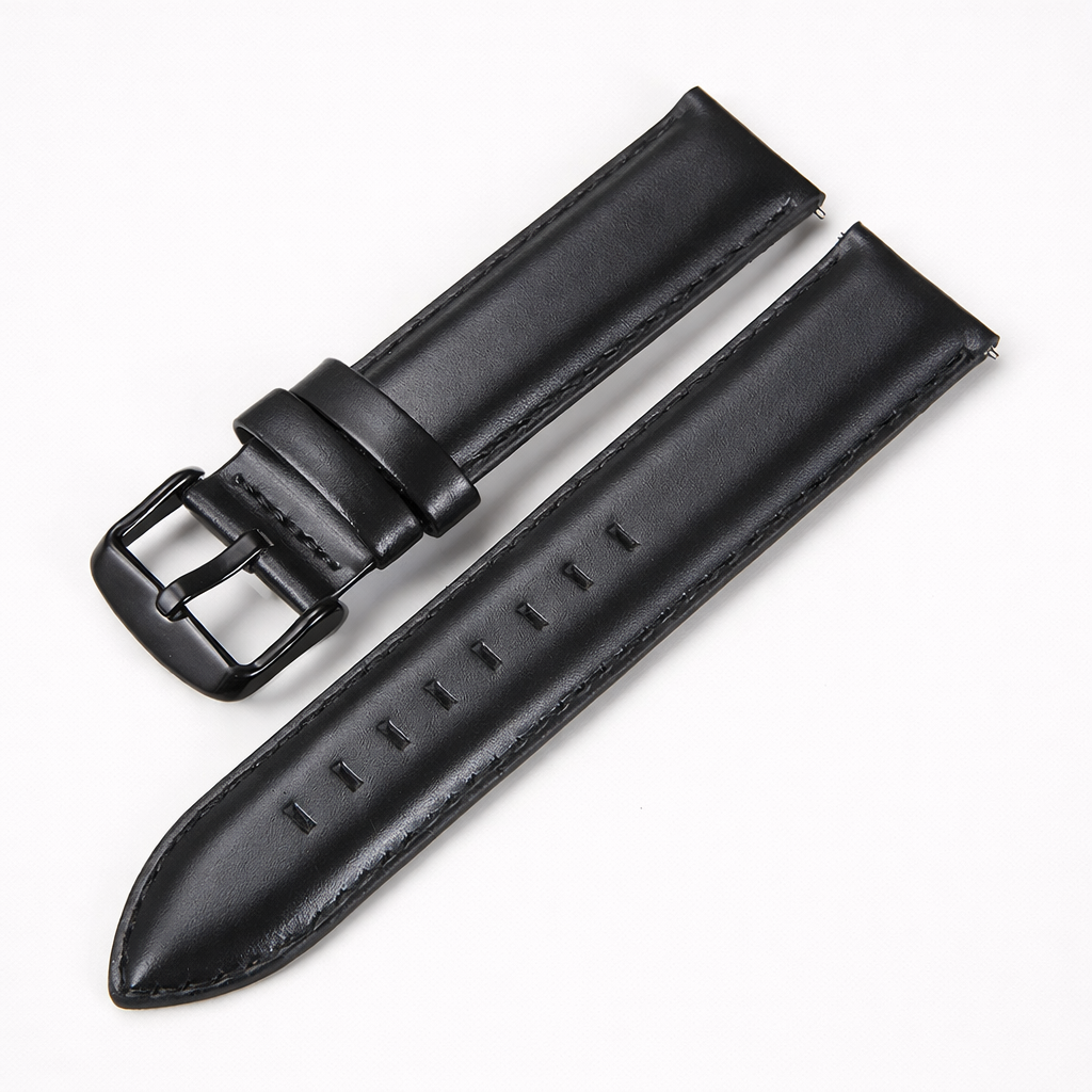 HeritageCraft Genuine Leather Quick Release Watch Strap