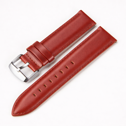 HeritageCraft Genuine Leather Quick Release Watch Strap