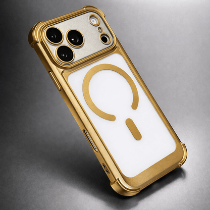 MagnaGuard Magnetic Armor Protection Case – MagSafe Charging Ring, Raised Camera Bezel, Shockproof Bumper - The Armour Case