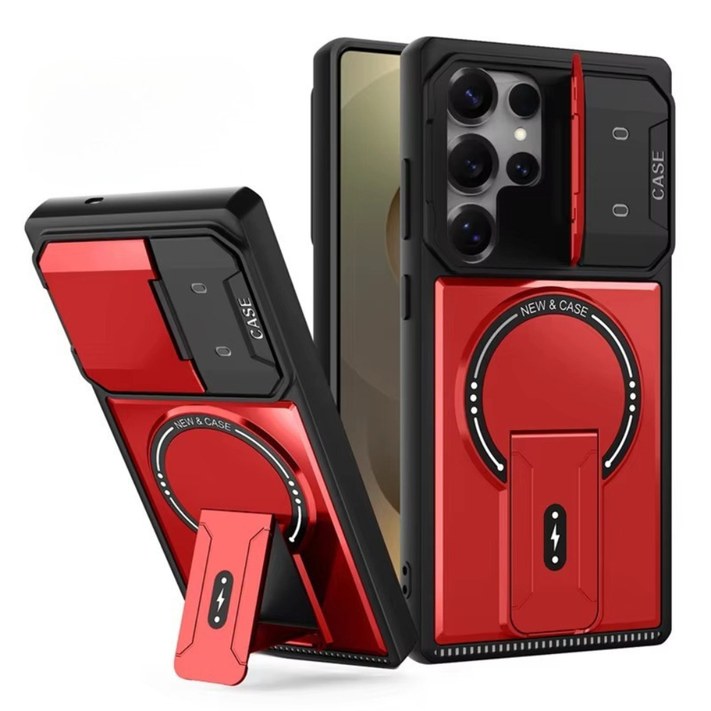 ArmourGuard Samsung Galaxy With Camera Shield & Kickstand