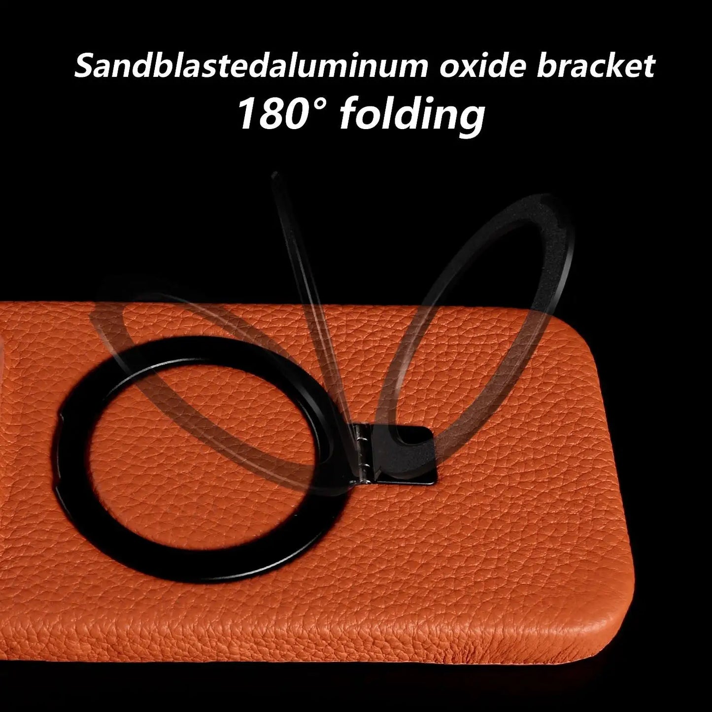 ArmourLux Magnetic Ring Stand Leather Google Pixel Case – Shockproof Grip Holder