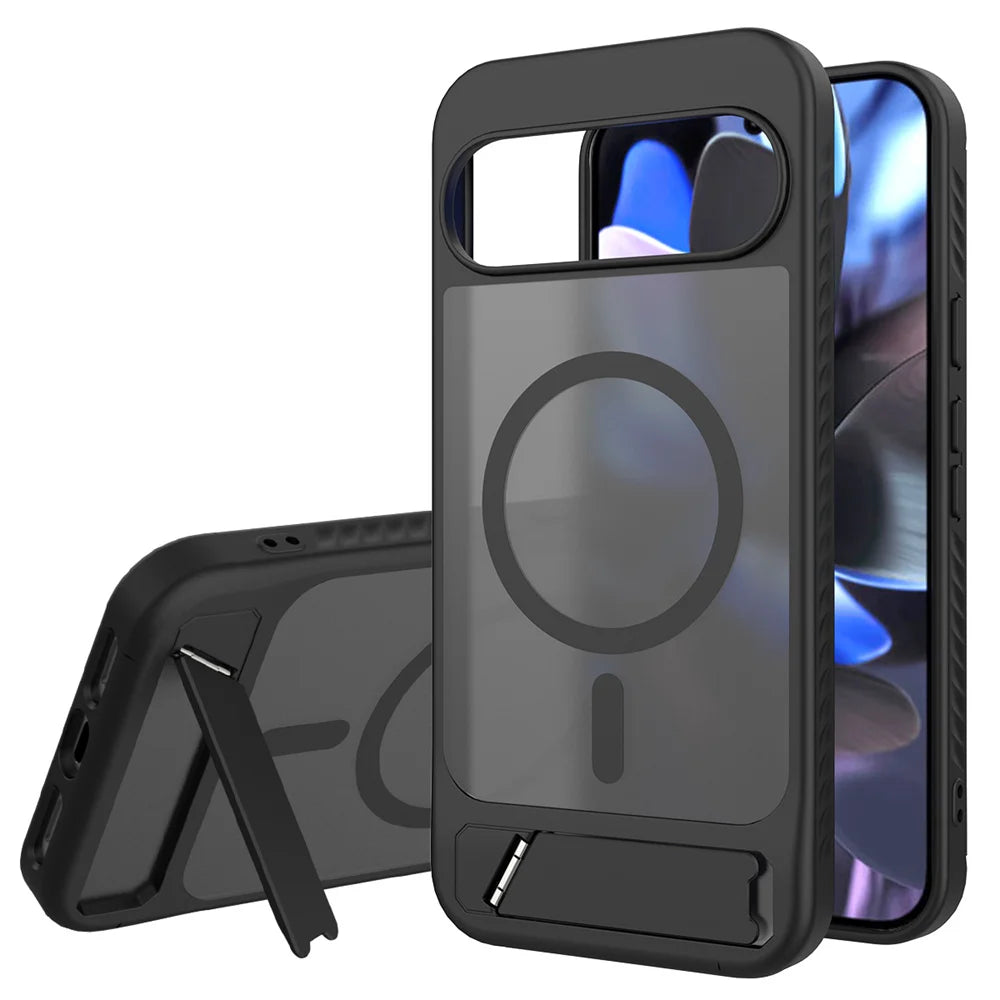 AeroShield Magnetic Google Pixel Armor Case – Anti-Yellow Clear Airbag Protection