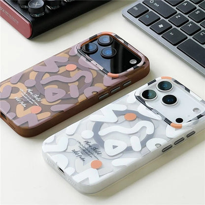 UrbanShiel Graffiti Magnetic Matte Dustproof Protection for iPhone Case - The Armour Case
