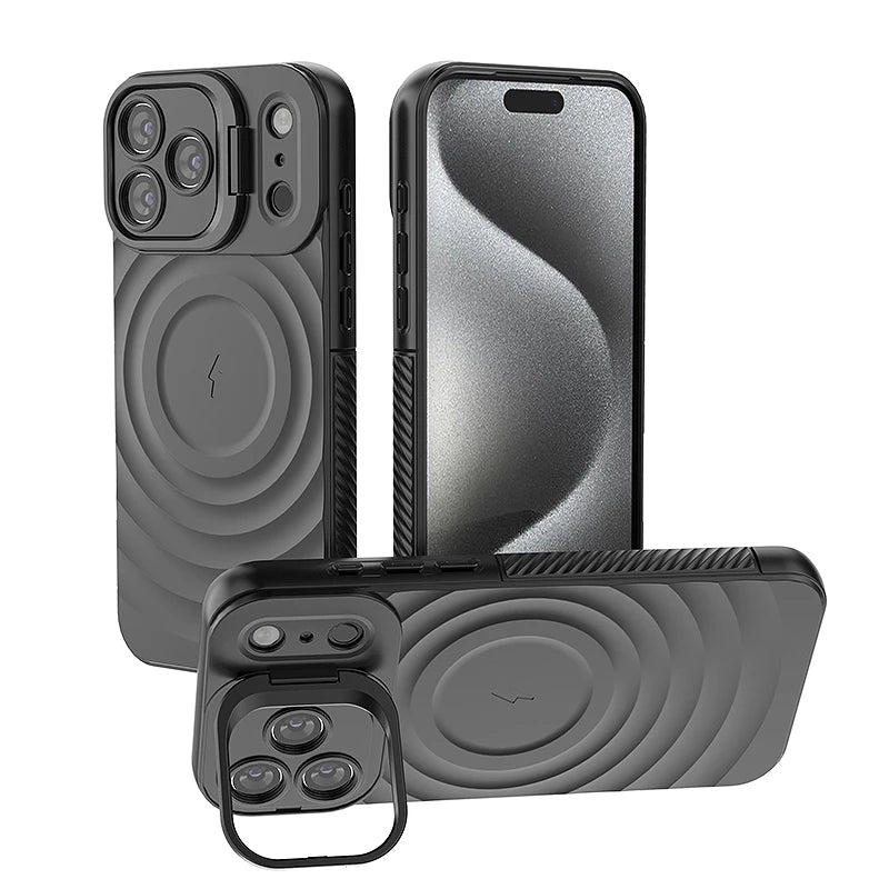 ArmorSlide Pro Heavy - Duty Magnetic Shield Dual Protection for iPhone Case - The Armour Case