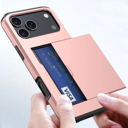 ArmourShield Magnetic Wallet Armor Shockproof Card Holder for iPhone Case - The Armour Case