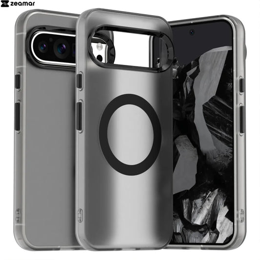 Matte Clear Magnetic Armor Case For Google Pixel Pro Shockproof