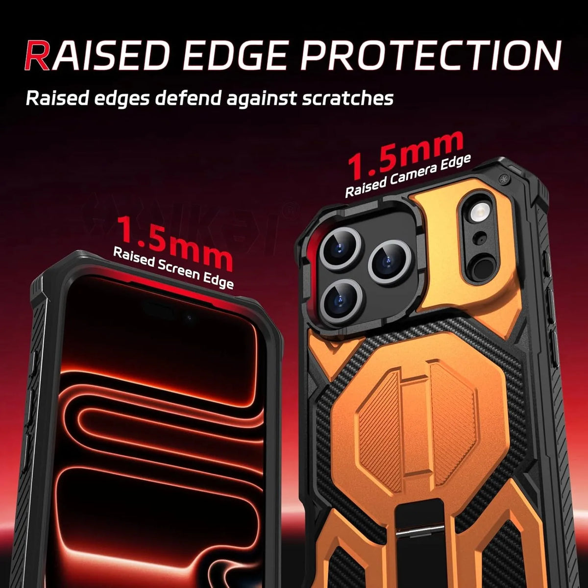 Elite Magnetic Kickstand Shield Case