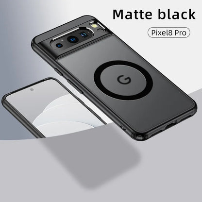 AeroShield Magnetic Pixel Armor Google Pixel Case – Anti-Yellow Clear Airbag Protection