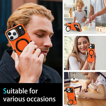 ShieldX Magnetic Armor Stand iPhone Case With Reinforced Anti Slip Grip