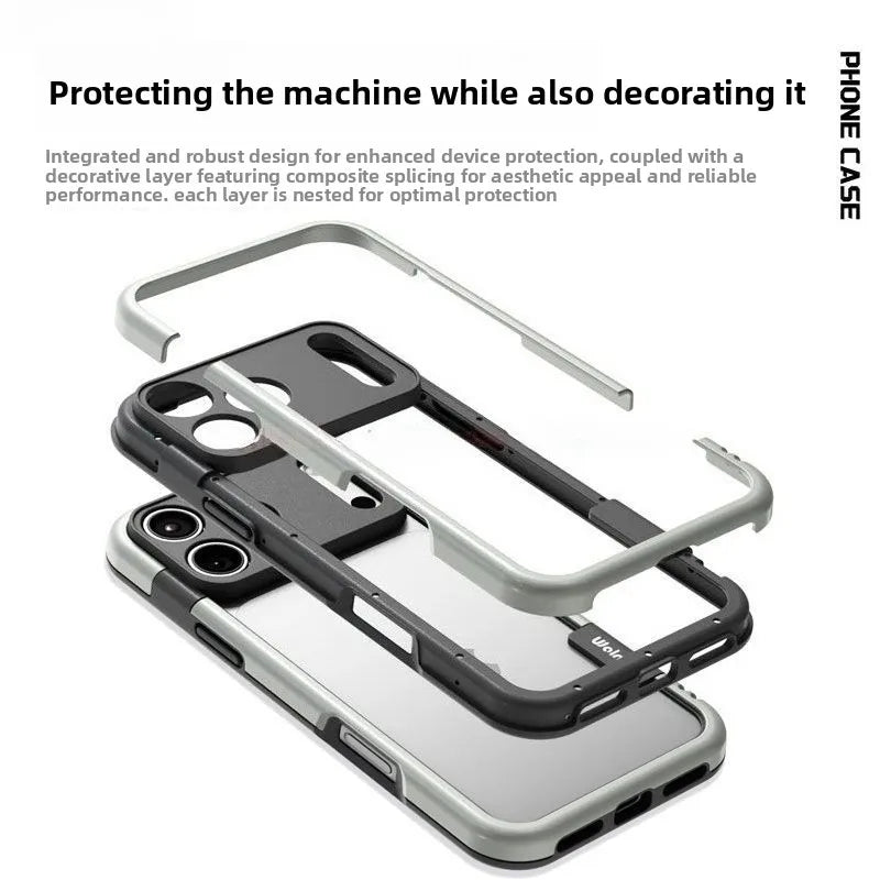 Chromaxel Magnetic Silicone Bumper Case With Raised Lens Protection For iPhone
