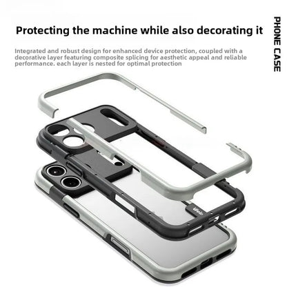 Chromaxel Magnetic Silicone Bumper Case With Raised Lens Protection For iPhone