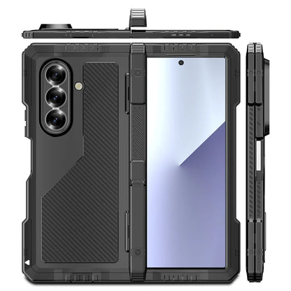 Heavy Duty Armor Aluminum Case With Kickstand For Samsung Galaxy Fold Flip