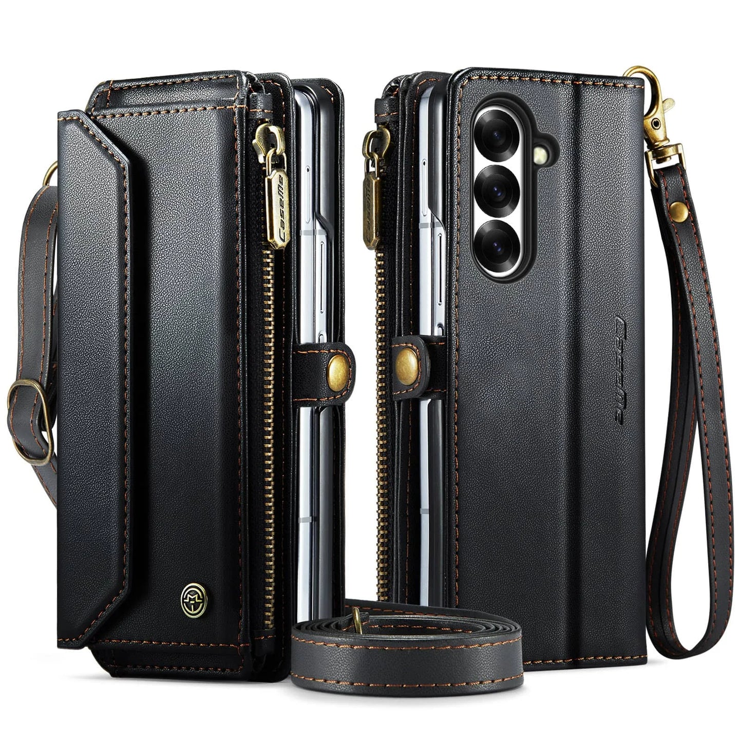 Magnetic Wallet Case for Samsung Galaxy Z Fold 7 with RFID