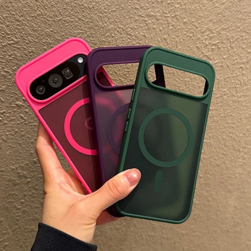 ArmorGlow Translucent Google Pixel Shield Shockproof Magnetic Case - The Armour Case
