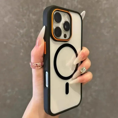 ArmorHalo Luxe Magnetic Clear iPhone Case Matte Anti - Glare - The Armour Case