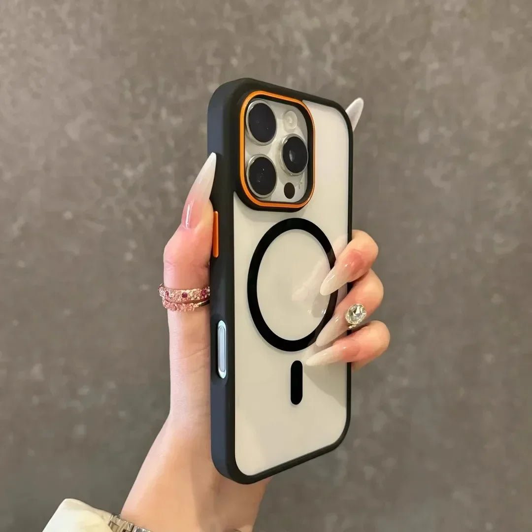 ArmorHalo Luxe Magnetic Clear iPhone Case Matte Anti - Glare - The Armour Case