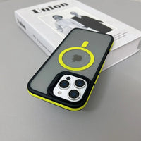 AeroShield Clear Magnetic Stand Matte Waterproof Protection for iPhone Case - The Armour Case