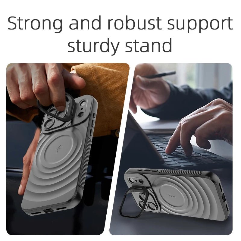 ArmorSlide Pro Heavy - Duty Magnetic Shield Dual Protection for iPhone Case - The Armour Case