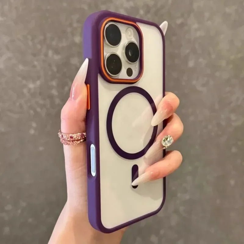 ArmorHalo Luxe Magnetic Clear iPhone Case Matte Anti - Glare - The Armour Case