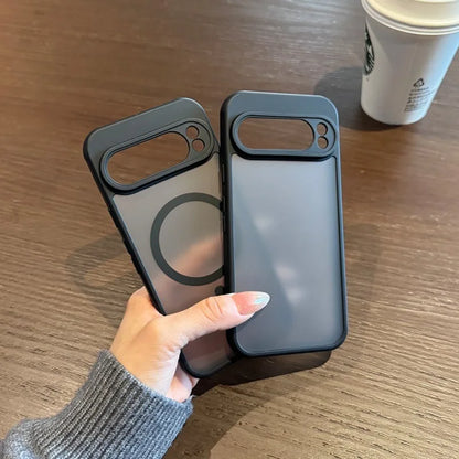 Matte Clear Magnetic Armor Case For Google Pixel Pro Shockproof