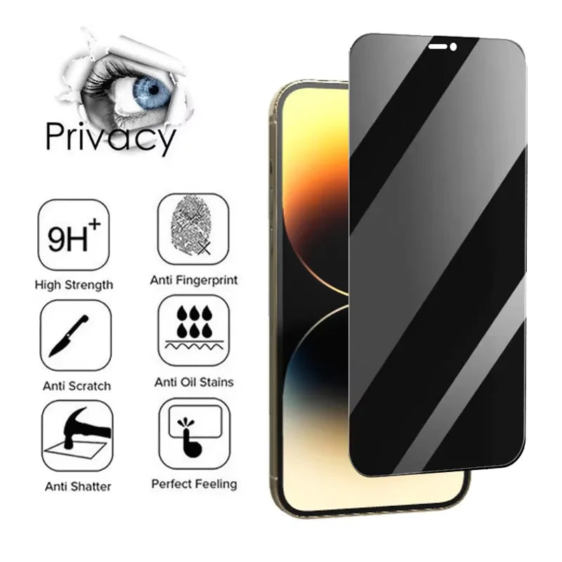 ArmourGuard Privacy Shield Screen Protector – Magnetic Edge, Anti-Spy, Tempered Glass