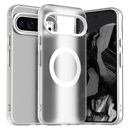 Matte Clear Magnetic Armor Case For Google Pixel Pro Shockproof