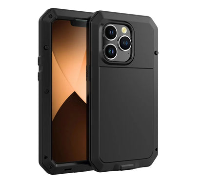 Fortis Armor Series IP54 Waterproof Heavy Duty Metal iPhone Case