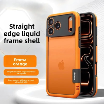 Chromaxel Magnetic Silicone Bumper Case With Raised Lens Protection For iPhone