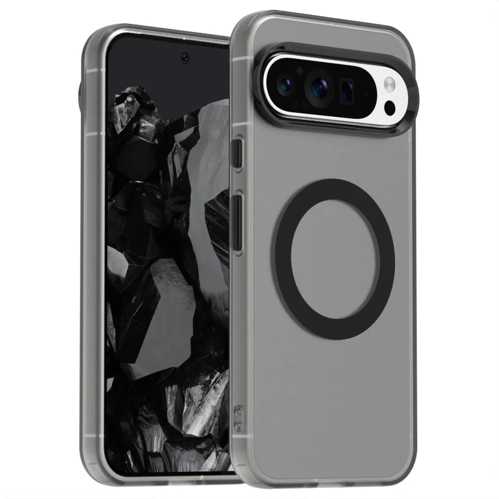 Matte Clear Magnetic Armor Case For Google Pixel Pro Shockproof
