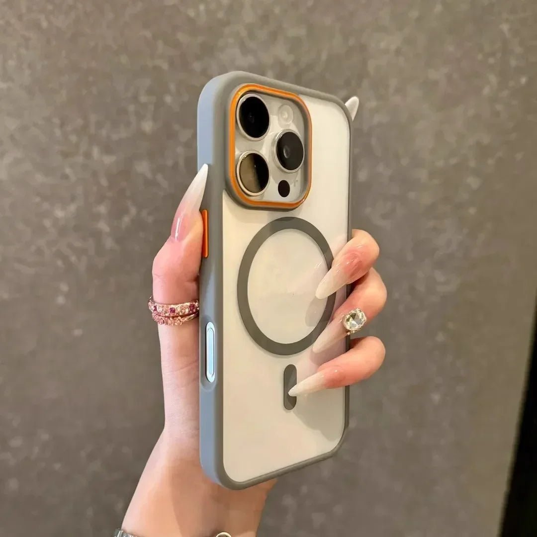 ArmorHalo Luxe Magnetic Clear iPhone Case Matte Anti - Glare - The Armour Case