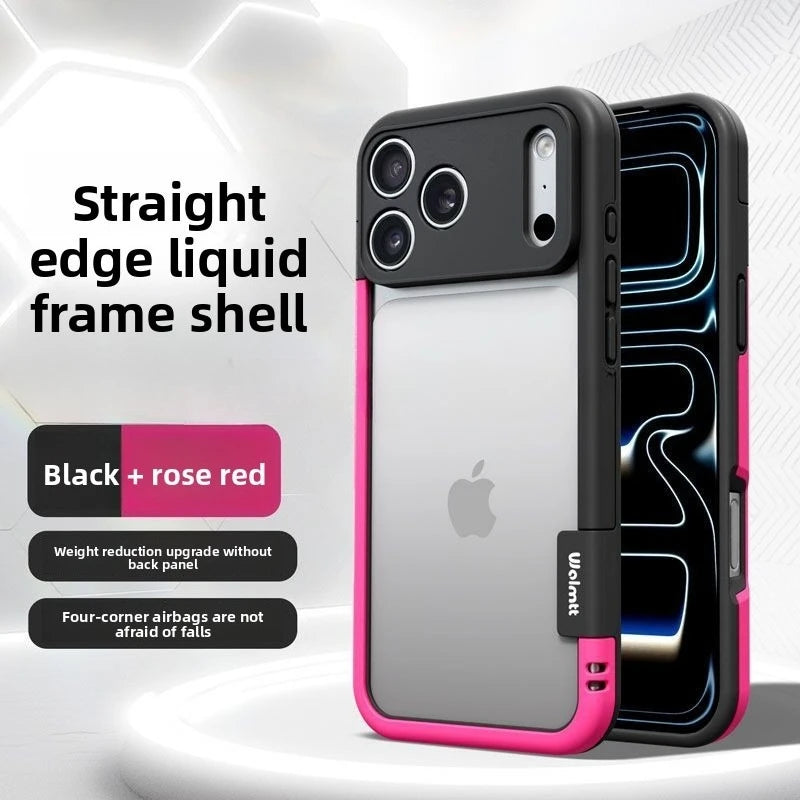 Chromaxel Magnetic Silicone Bumper Case With Raised Lens Protection For iPhone