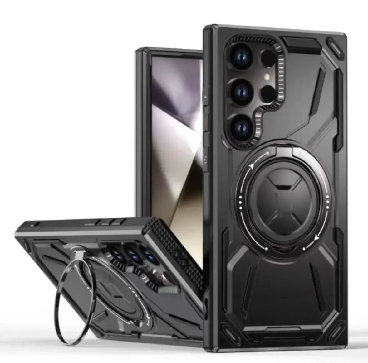 ArmourGrip Samsung Galaxy Military Protection Magnetic Ring Case