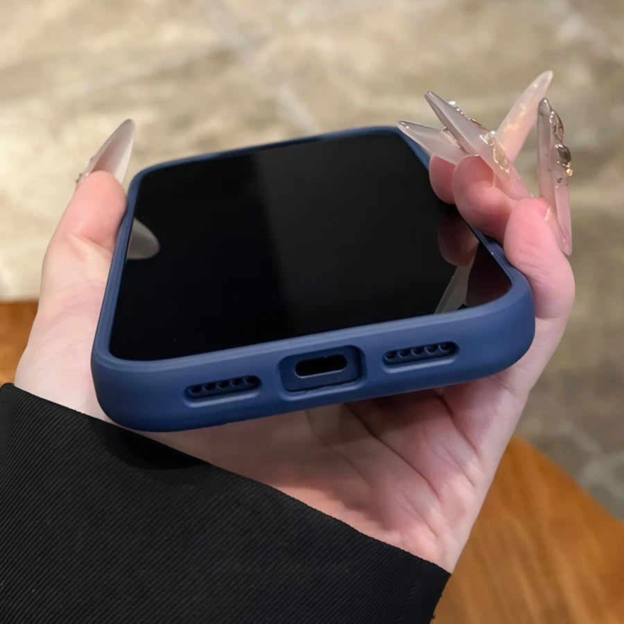 ClearShield Pro Silicone Edge Hybrid Case – Shockproof Crystal Clear Protection for iPhone