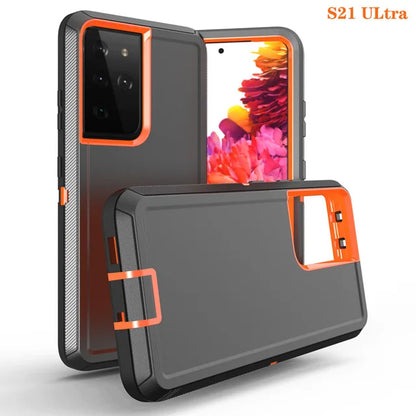 Ultimate 3-in-1 Heavy Duty Magnetic Rugged Armor Samsung Galaxy Case Defender
