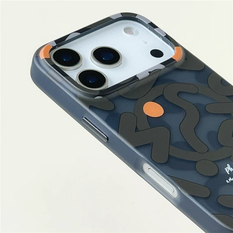 UrbanShiel Graffiti Magnetic Matte Dustproof Protection for iPhone Case - The Armour Case