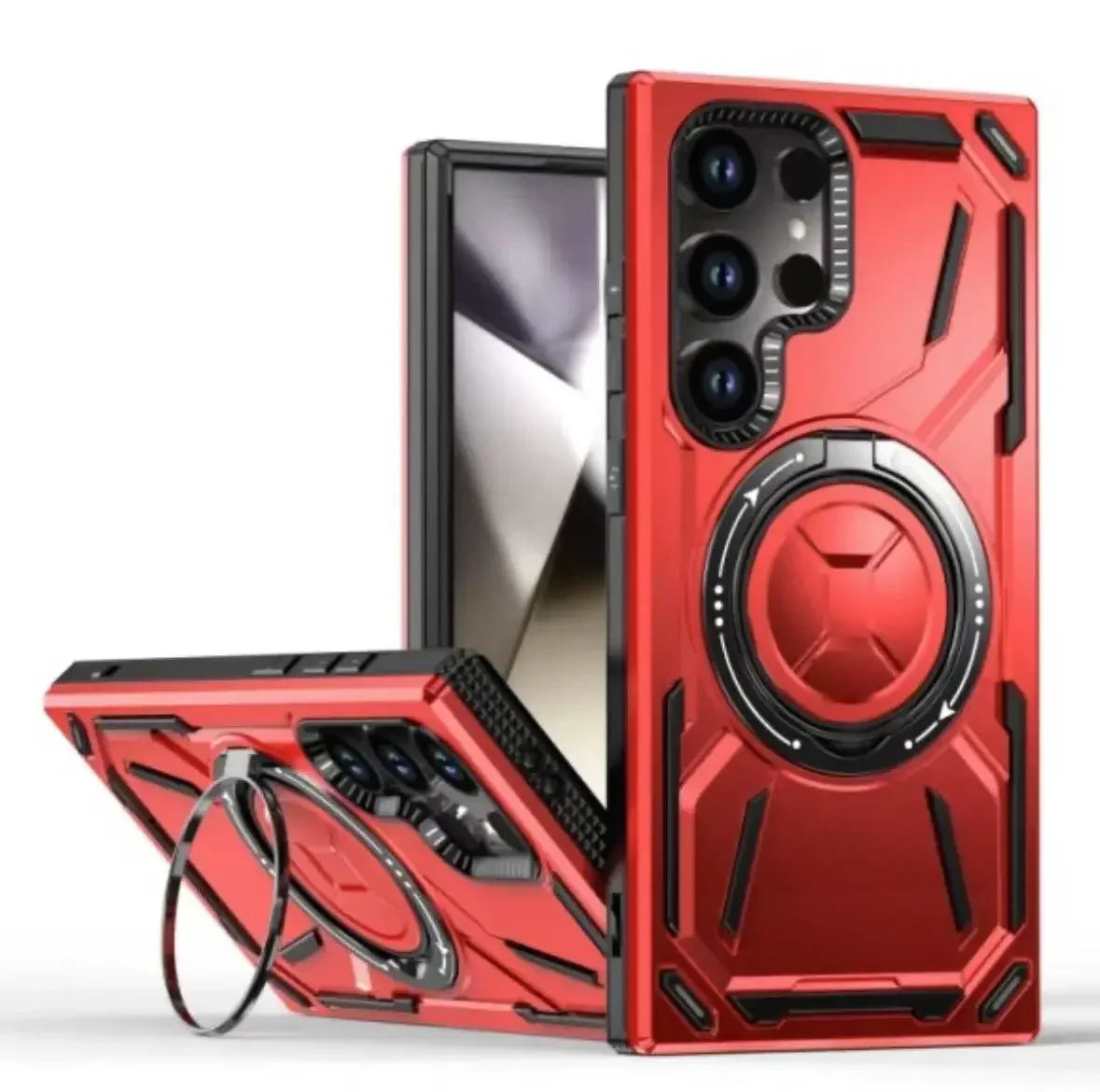 ArmourGrip Samsung Galaxy Military Protection Magnetic Ring Case