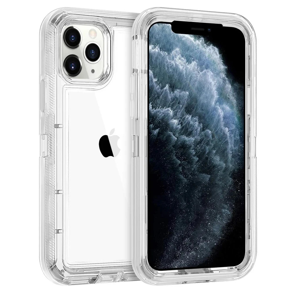 ArmorVault Crystal Hybrid Protection Military - Grade Shockproof iPhone Case - The Armour Case