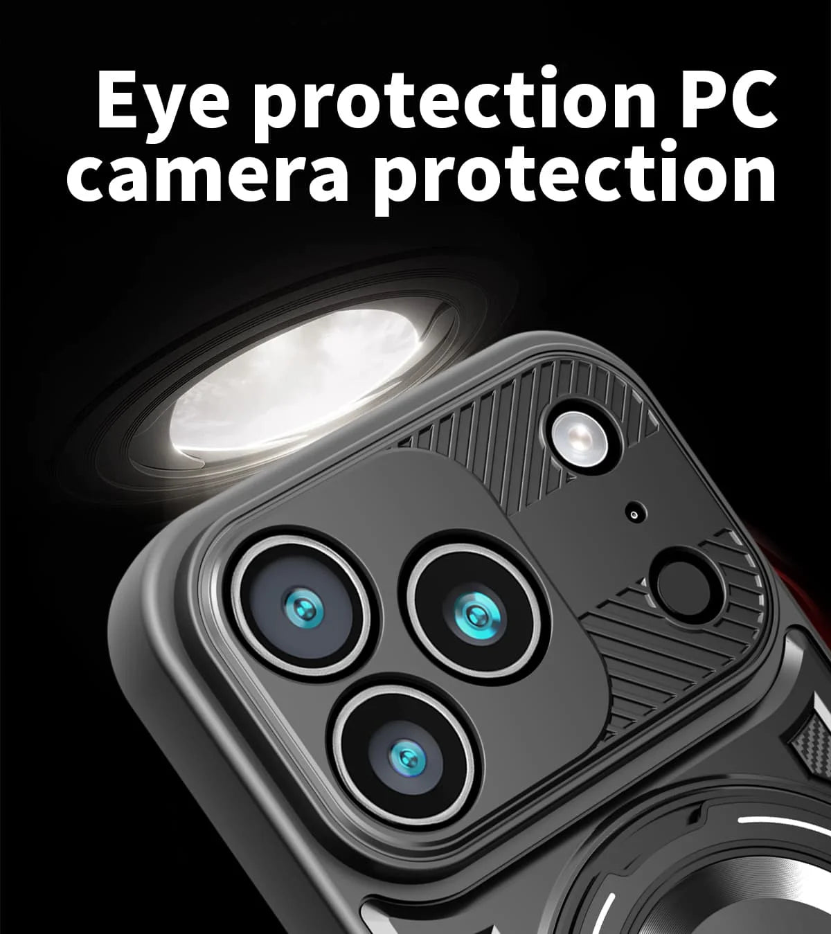 Bastionforge Magnetic Shockproof Ring Kickstand Armor Phone Case Protection