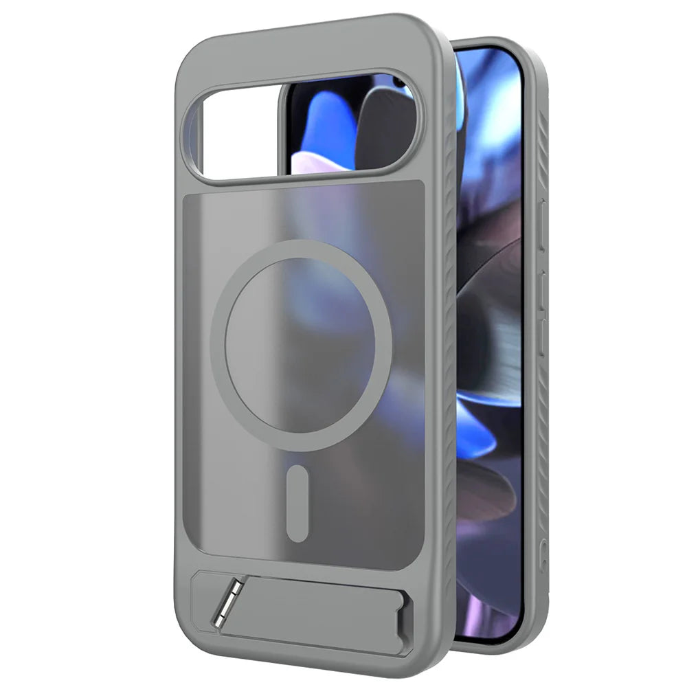 AeroShield Magnetic Google Pixel Armor Case – Anti-Yellow Clear Airbag Protection